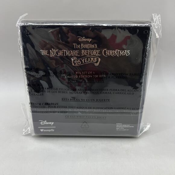 Loungefly The Nightmare Before Christmas Pin Set of 6 New York Comic Con 2018 - Picture 2 of 6